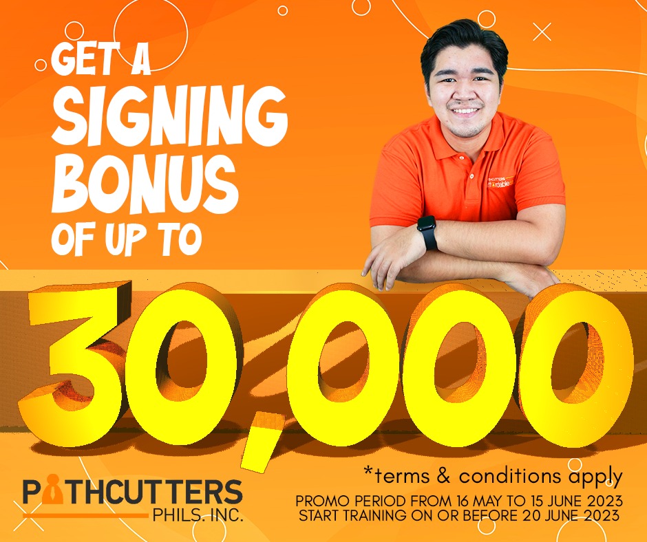 Bacolod Job Openings Signing Bonus Pathcutters Philippines