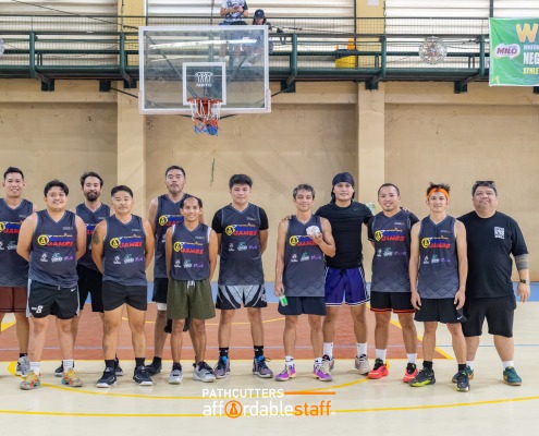 team photo from the basketball portion of the All-Star Games